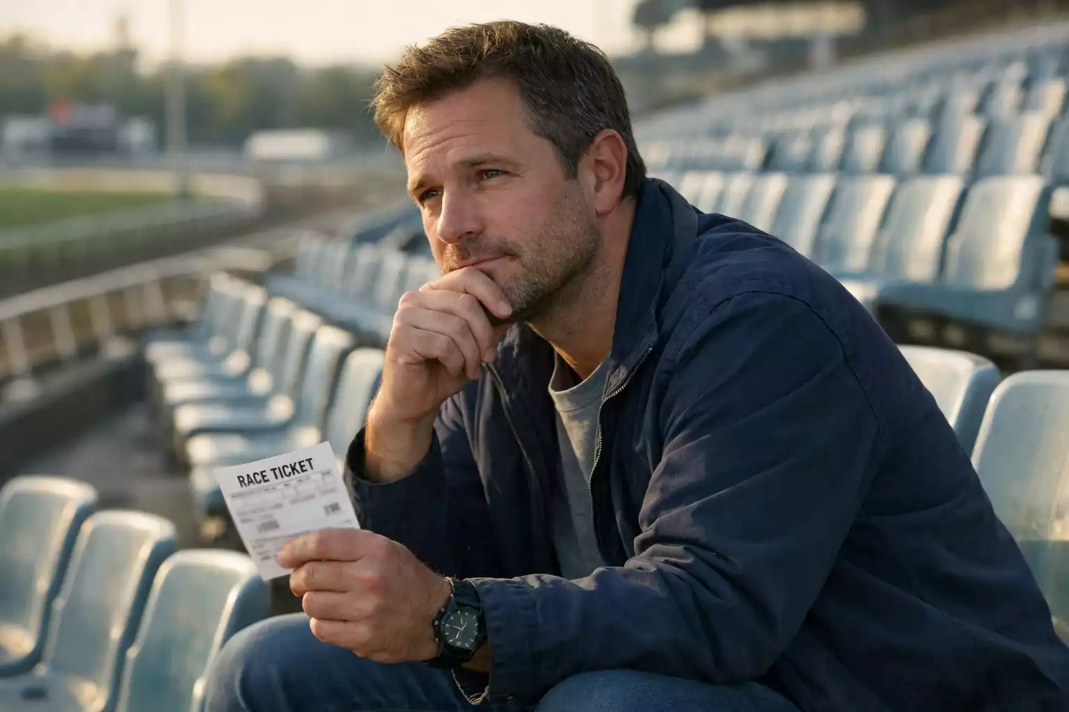 Wetter mit nachdenklichem Gesichtsausdruck